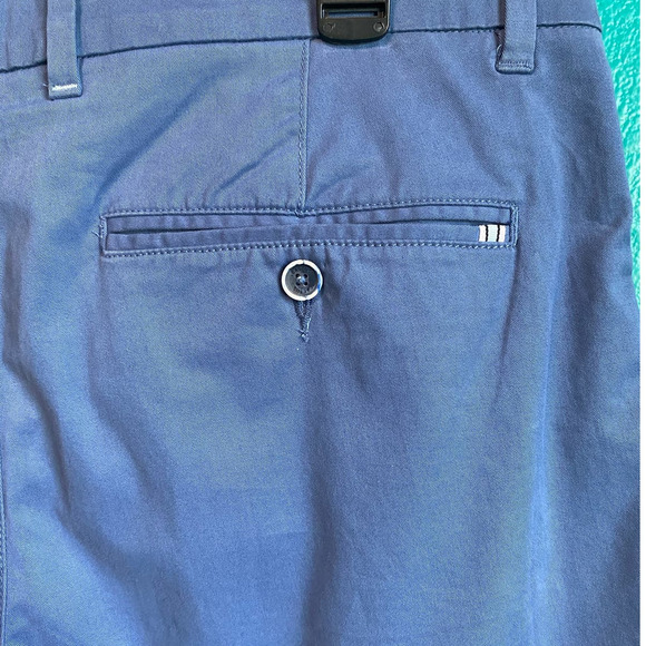 Cactus Man Ricky Singh Blue Flat Front Men's Shorts SIze 38 - Picture 6 of 9